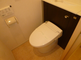 シンプルで使いやすいトイレです