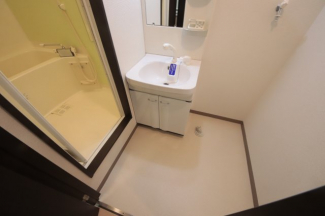 忙しい朝には欠かせない洗面所です