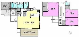 松山市西長戸町の中古一戸建ての画像