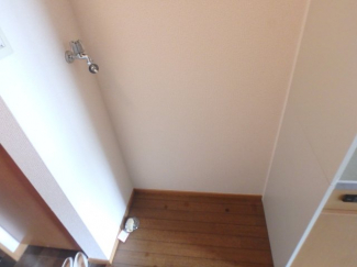 洗濯機置場です