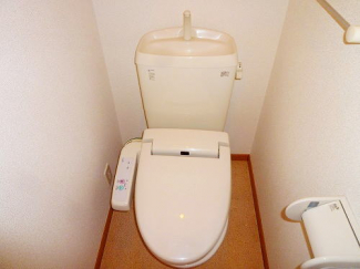 落ち着いたトイレです