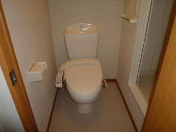 トイレもきれいです
