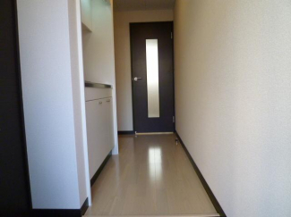 ゆったりとした玄関です