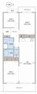 【間取り】