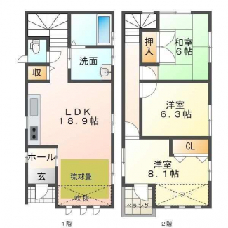 姫路市総社本町の中古一戸建ての画像