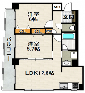 【間取り】