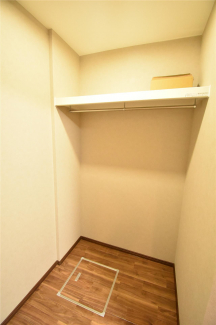 ちょっとした収納スペースも充実しています
