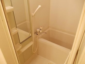 コンパクトで使いやすいお風呂です