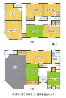 松山市朝日ケ丘２丁目の中古一戸建ての画像