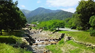 店内からの景色まで50m