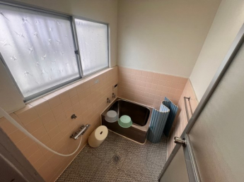 コンパクトで使いやすいお風呂です