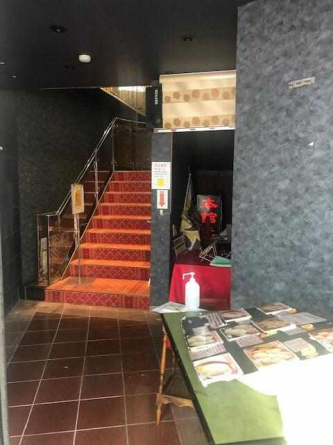 １階から２階への階段部分