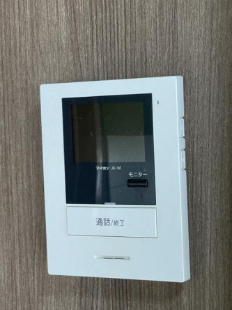 モニター付きインターフォン