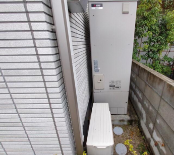 給湯器：エコキュートによる給湯となります