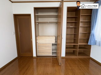 全居室に収納を完備しておりますので、いつでもお部屋をすっきりとお使い頂けそうです。自分好みのインテリアやレイアウトを考えるのも楽しみです♪