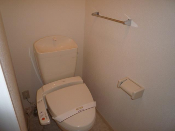 清潔感のあるトイレです