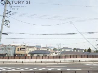 3階からの眺望　周辺住宅街です