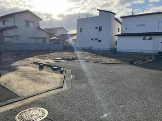 敷地を北西より撮影