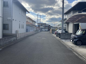 前面道路（２０２５年１月撮影）