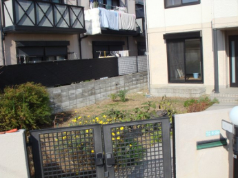 お庭です