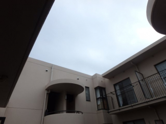 バルコニーからの景色です