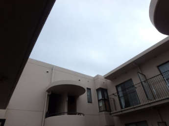 バルコニーからの景色です