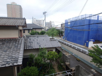 バルコニーからの景色です