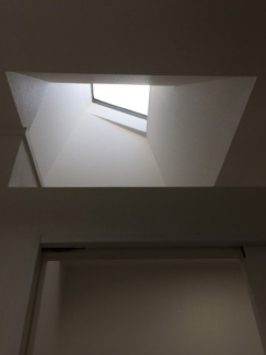 トップライト付きで明るいお部屋