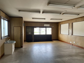 間取図①　鉄骨造2階建　工場（事務所）内　　1階部分