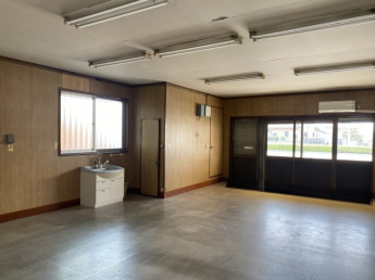 間取図①　鉄骨造2階建　工場（事務所）内　　1階部分