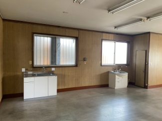 間取図①　鉄骨造2階建内　種類／工場　1階部分