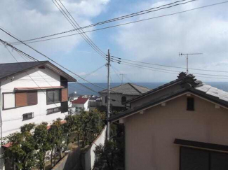 ２階洋室からの眺望