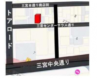 神戸市中央区三宮町２丁目の店舗事務所の画像