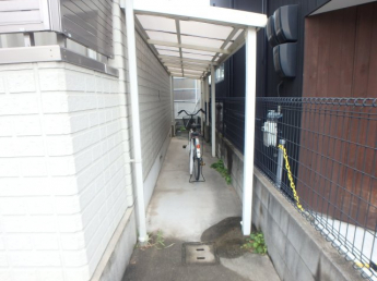 駐輪場です