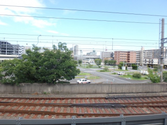 バルコニーからの景色です