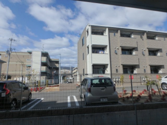 バルコニーからの景色です