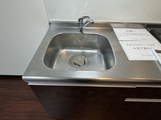 コンパクトなキッチンで掃除もラクラク