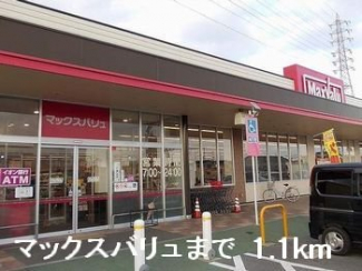 マックスバリュまで1100m