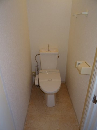トイレもきれいです。