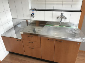 作業スペースも広いキッチン