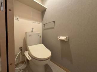 清潔感のあるトイレです