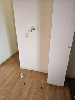 室内洗濯機置き場です。