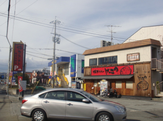 ラーメン屋まで350ｍ