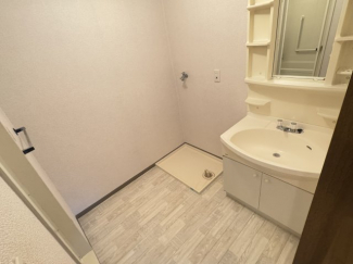 コンパクトで使いやすい洗面所
