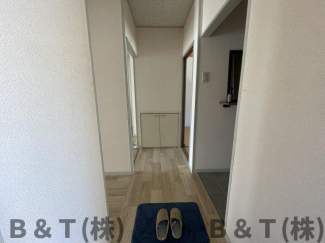 シンプルで使いやすい玄関です