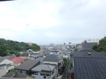 バルコニーからの景色です