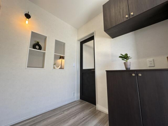 自然木材を使ったロフトはお部屋のアクセントに！