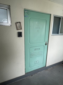 落ち着いた玄関です