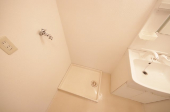 忙しい朝には欠かせない洗面所です