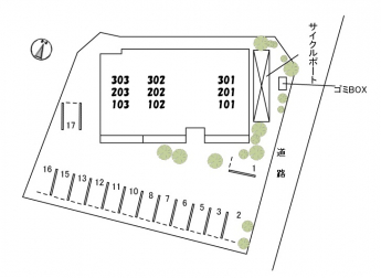 【区画図】